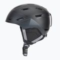 Skihelm Smith Mission matte black stripes 4