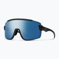 Sonnenbrille Smith Wildcat matte black/chrp polarized blue mirror/clear