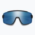 Sonnenbrille Smith Wildcat matte black/chrp polarized blue mirror/clear 2