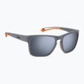 Polaroid PLD 7052/S Herren-Sonnenbrille, mattgrau/silberner Spiegel, polarisiert, kontrastreich
