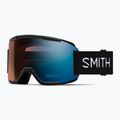 Skibrille Smith Squad black/chromapop pro photochromic blue mirror 5