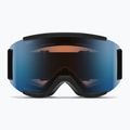 Skibrille Smith Squad black/chromapop pro photochromic blue mirror 6