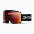 Skibrille  Smith Squad black/chromapop pro photochromic red mirror 9