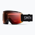 Smith Squad S schwarz chromapop pro photochromic rot Spiegel Skibrille