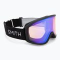 Skibrille Smith Reason OTG black/blue sensor mirror