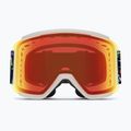 Smith Squad XL artist series tallboy/red mirror/storm yellow flash Skibrille 2