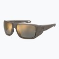 Herren Under Armour Attack MD S3 brwn metlzed/gold mirror oleophobic Sonnenbrille 2