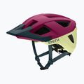 Fahrradhelm Smith Session MIPS matte huckleberry/lichen/ pacific