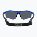 Sonnenbrille Polaroid PLD 7055/S matte blue/blue mirror polarized high contrast 5