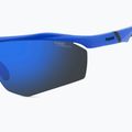 Sonnenbrille Polaroid PLD 7055/S matte blue/blue mirror polarized high contrast 7