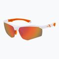 Polaroid PLD 7055/S weiß/rot, mehrschichtige polarisierte Sonnenbrille für Herren mit hohem Kontrast 2