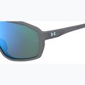 Unter Armour Gameday Jr S3 metallisierte grau/blaue Mehrschicht-Sonnenbrille für Kinder 7