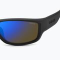 Polaroid PLD 2166/S mattschwarz blau/blau verspiegelt polarisierte Herren-Sonnenbrille 8