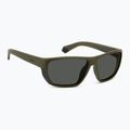 Polaroid PLD 7057/S matt grün/grau polarisierte Herren-Sonnenbrille