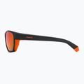 Polaroid PLD 7057/S mattschwarze orange/rote mehrschichtige polarisierte Herren-Sonnenbrille 6