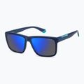 Polaroid PLD 2164/S matt blau/blauer Spiegel polarisierte Herren-Sonnenbrille 2