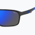 Polaroid PLD 7058/S mattschwarz blau/blauer Spiegel polarisiert hc Herren-Sonnenbrille 6