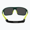 Polaroid PLD 7058/S Herren-Sonnenbrille, mattgrün/grüner Spiegel, polarisiert, hoher Kontrast 5