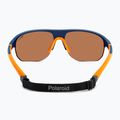 Polaroid PLD 7059/S Herren Sonnenbrille matt blau orange/braun polarisiert mit hohem Kontrast 4