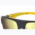 Polaroid PLD 7059/S Herren Sonnenbrille mattschwarz gelb/gold polarisiert mit hohem Kontrast 7