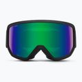 Skibrille Smith Transfer black/green sol-x mirror 2