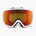 Skibrille Smith Transfer white/red sol-x mirror 2