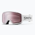 Skibrille Smith Tribute white/ignitor mirror