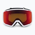 Skibrille Smith Tribute white/red sol-x mirror 2