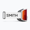 Skibrille Smith Tribute white/red sol-x mirror 4