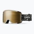 Skibrille  Smith Squad Chalk Space Invader/ChromaPop Sun Black Gold Mirror/Clear