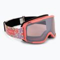 Kinder-Skibrille Smith Daredevil Jr Flare Flora/Ignitor Mirror