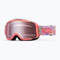 Kinder-Skibrille Smith Daredevil Jr Flare Flora/Ignitor Mirror 5