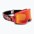 Kinder-Skibrille Smith Daredevil Jr patrol mixed signals/red sol-x mirror