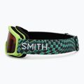 Kinder-Skibrille Smith Rascal Jr electric lime left turn/rc36 4