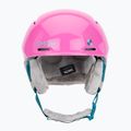 Kinder-Skihelm Smith Glide Jr Mips vivid pink hearts 2