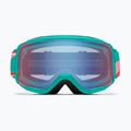 Kinder-Skibrille Smith Daredevil Jr jade formations/blue sensor mirror 6
