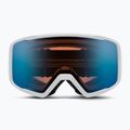 Skibrille Smith Tribute S1-S2 white/photochromic blue sensor mirror
