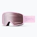 Skibrille Smith Tribute S2 pink frost/ignitor mirror antifog