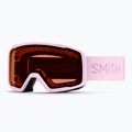Skibrille Smith Tribute S2 pink frost/rc36 rose copper antifog