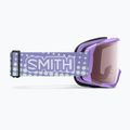 Kinder-Skibrille Smith Daredevil S2 light lavender dot clouds/ignitor mirror antifog 2