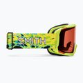 Kinder-Skibrille Smith Daredevil S3 electric lime slime/green solx mirror antifog 2