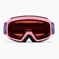 Kinder-Skibrille Smith Rascal Jr S2 bright pink lofi butterfly/rose copper antifog 3