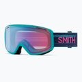 Skibrille Smith Rally S1 tropic/blue sensor mirror antifog