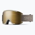 Skibrille Smith Squad S3 chalk/chromapop sun black gold mirror