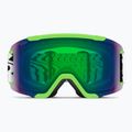 Skibrille Smith Squad S2 slime static shag/chromapop everyday green mirror 2