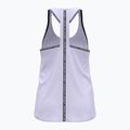 Women's Under Armour Knockout Tank Workout Top Salz lila/weiß 2