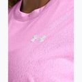 Under Armour Tech Riddle Damen Trainings-T-Shirt stellar rosa/weiß 3