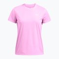 Under Armour Tech Riddle Damen Trainings-T-Shirt stellar rosa/weiß 4