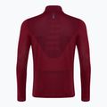 Herren unter Rüstung nahtlose Stride 1/4 Zip laufen Sweatshirt Racer rot / reflektierend 2