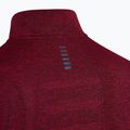 Herren unter Rüstung nahtlose Stride 1/4 Zip laufen Sweatshirt Racer rot / reflektierend 4